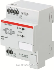ABB DG/S2.64.1.1 Контроллер освещения DALI, Standart, 2 линии